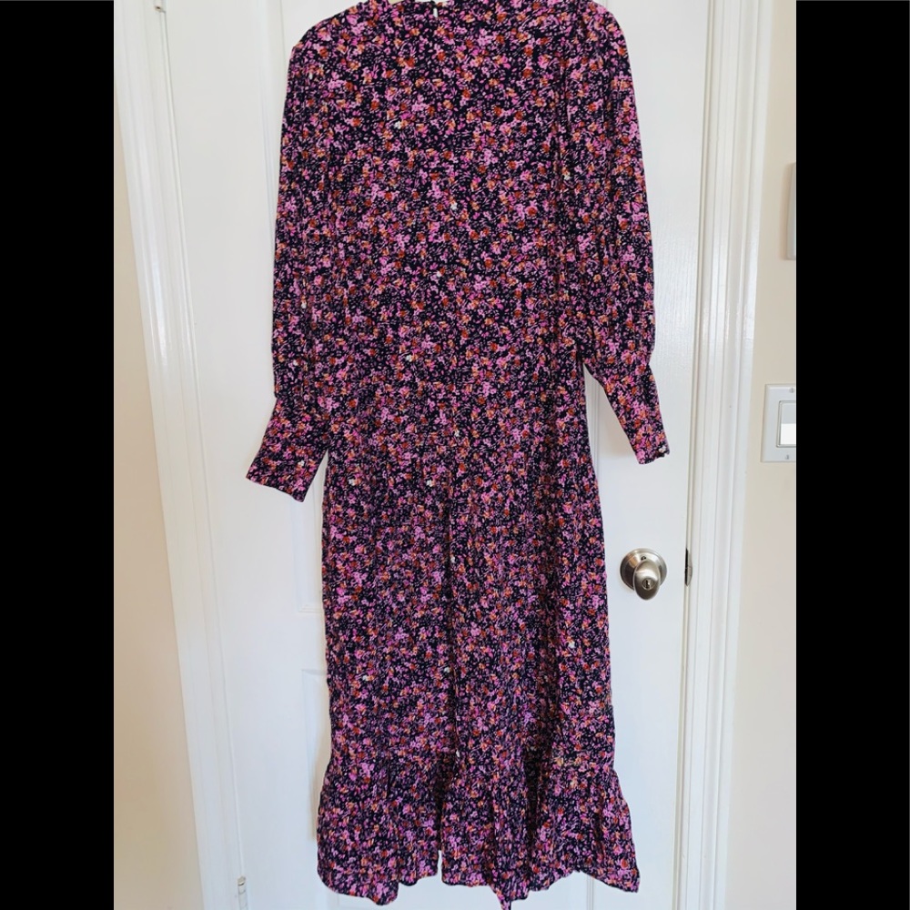 Topshop Floral Prairie Dress Size 6